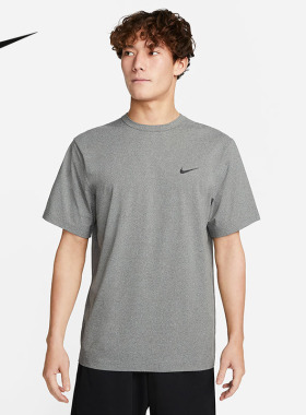 NIKE耐克男短袖夏季新款跑步速干透气上衣半袖运动T恤 DV9840-097