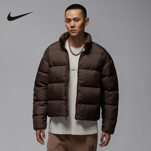 NIKE耐克羽绒服男25冬新款拒水夹克立领外套保暖面包服IF4260-237