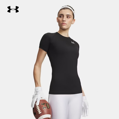 安德玛（UNDERARMOUR）|（新款）2026S/S女紧身短袖 1365460-008