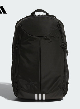 adidas阿迪达斯多口袋收纳书包夏旅行徒步登山中性双肩背包KR2575