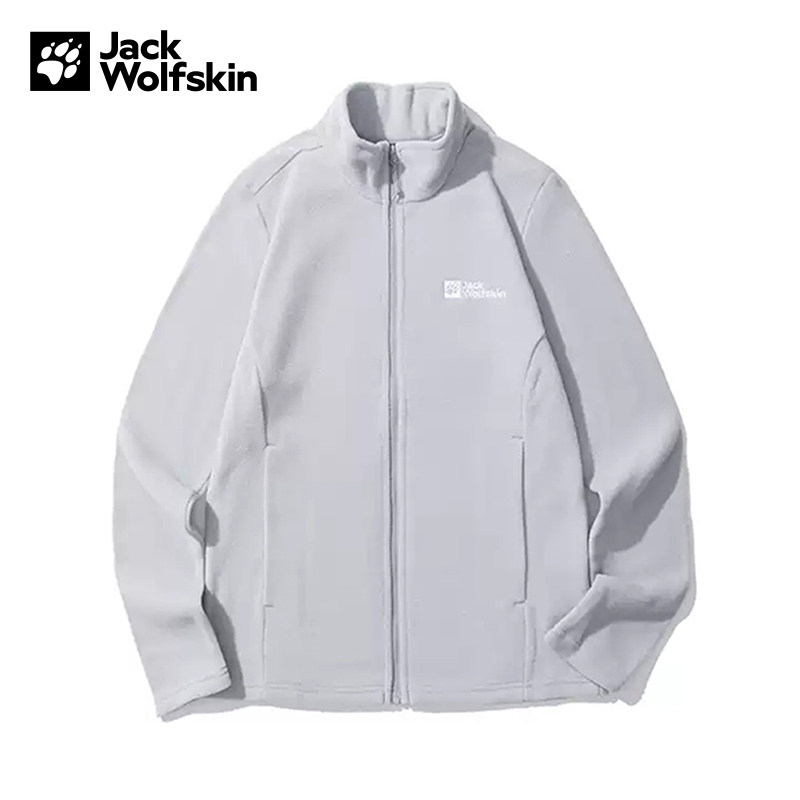 JackWolfskin狼爪抓绒衣女士25秋冬户外休闲保暖立领外套1711391A