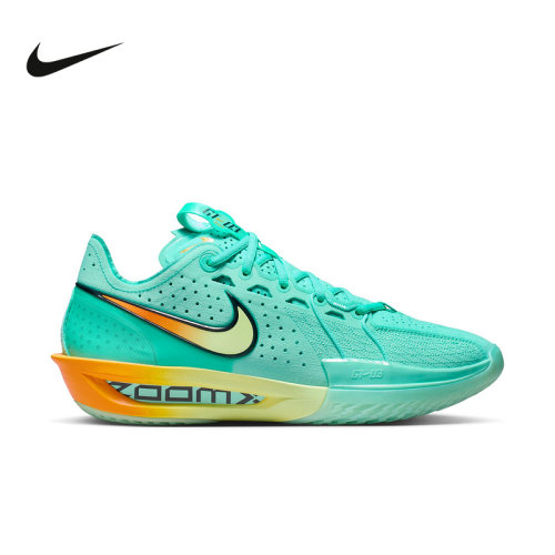 NIKE耐克男鞋绿色G.T. CUT 3场上运动鞋实战训练篮球鞋DV2918-301