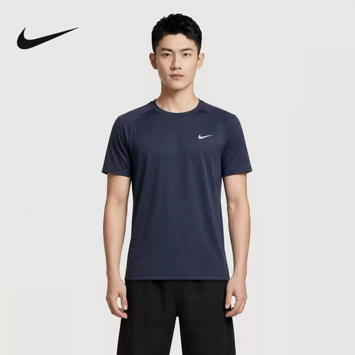 NIKE耐克男子速干短袖训练上衣夏新款跑步运动透气T恤 IF2138-451