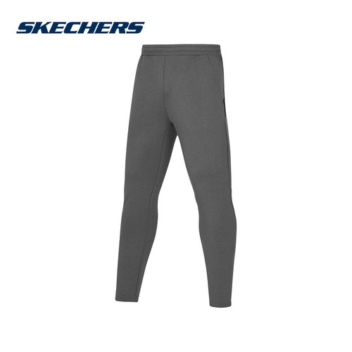 Skechers斯凯奇男子舒适针织长裤休闲百搭运动裤 P424M161/006L