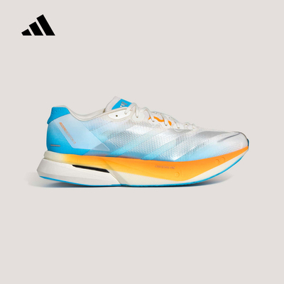 阿迪达斯ADIZERO BOSTON 13上海半马限定竞训玻纤柱跑步鞋 KH6366