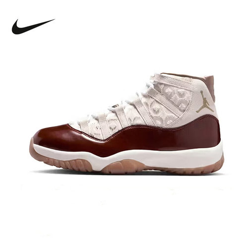 耐克男鞋Air Jordan 11 AJ11米红色马年中国新年篮球鞋IM8352-670