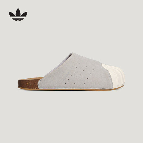 adidas阿迪达斯三叶草贝壳头拖鞋秋男女Adimule经典穆勒拖 LC0422