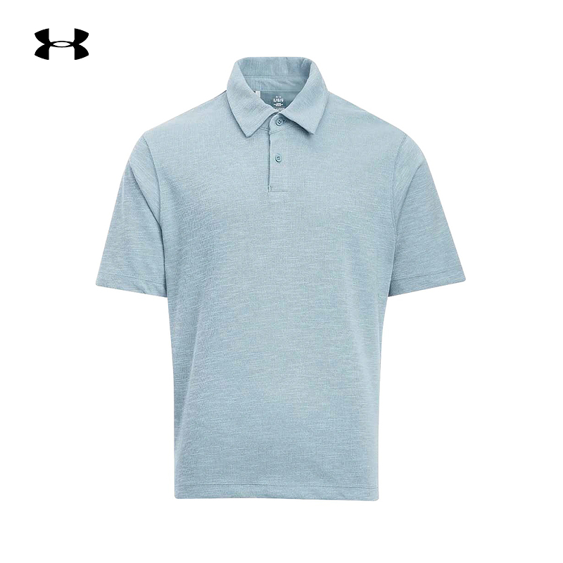 UA安德玛新品Meridian柔感系列男子训练运动Polo衬衫6005521-465