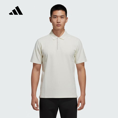 adidas阿迪达斯短袖2026夏男运动休闲舒适POLO衫上衣T恤 KG0820