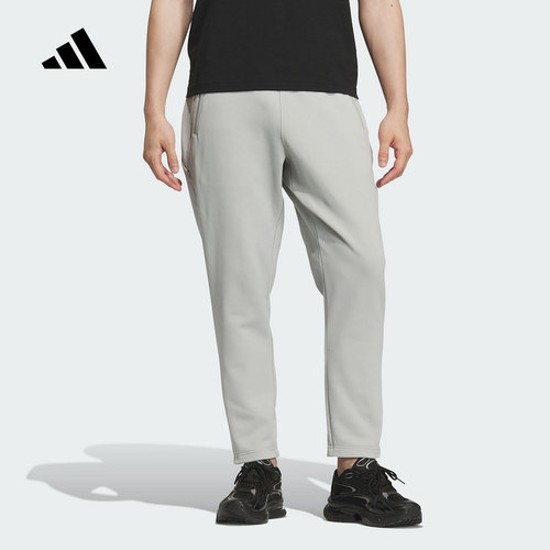 adidas阿迪达斯武宗系列商务通勤休闲裤2025冬男针织长裤 KF0646