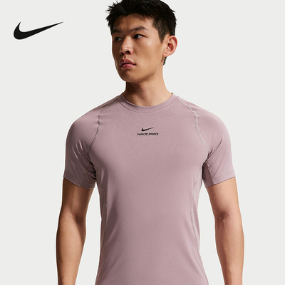 Nike耐克短袖男夏季健身训练速干透气跑步上衣运动T恤 HV0410-226