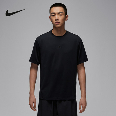 NIKE耐克男T恤2026夏新款Jordan宽松透气厚实短袖上衣HF9933-010