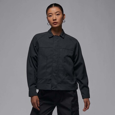 Jordan耐克女子翻领衬衫夹克春新款复古美拉德工装外套FN5351-045