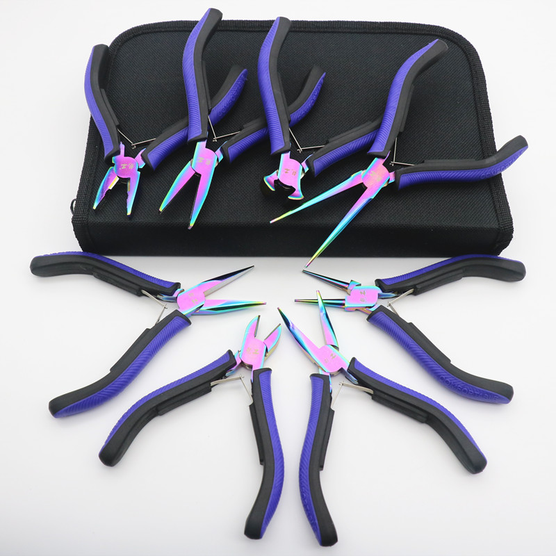 鬼工迷你钳子件套diy尖嘴