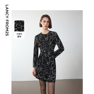 [朗姿奥莱]【Koketit联名系列】朗姿欧洲EiLEEN ELITEE2024冬新款