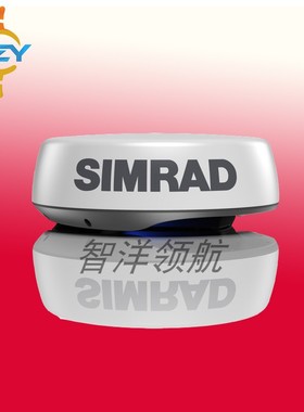 SIMRAD  24英寸圆顶 HALO-24 船用导航雷达 48海里量程 固态雷达