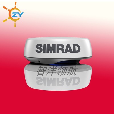 SIMRAD  24英寸圆顶 HALO-24 船用导航雷达 48海里量程 固态雷达