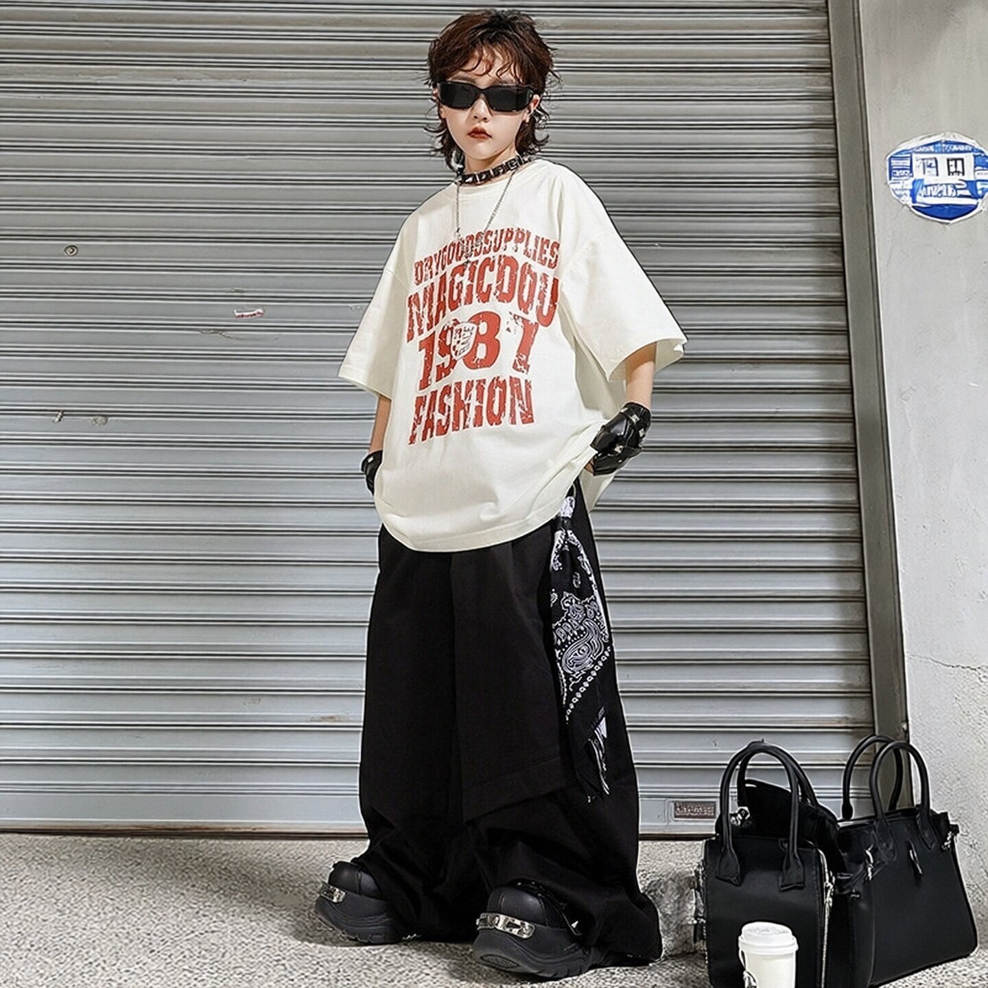 街舞服装儿童hiphop穿搭