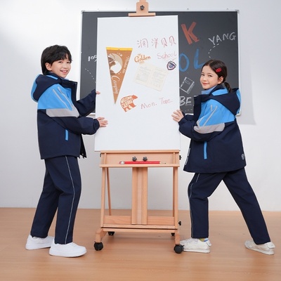 江西省南昌市新建区小学校服班服幼儿园园服运动服秋冬套装两件套