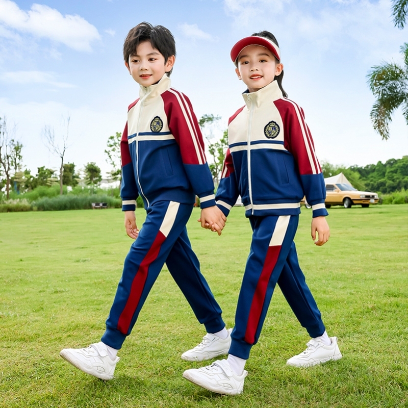 英伦风班服女孩毕业照中小学教师演出服小学生校服亲子装服饰幼师