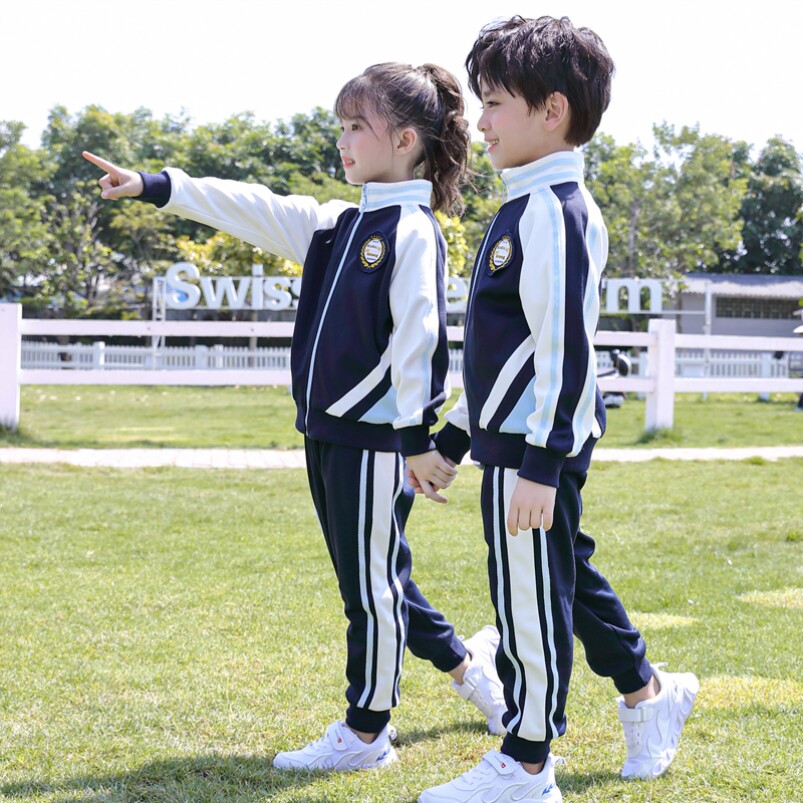 小学生校服夏季新款儿童班服春秋款运动风棒球服四套装幼儿园园服
