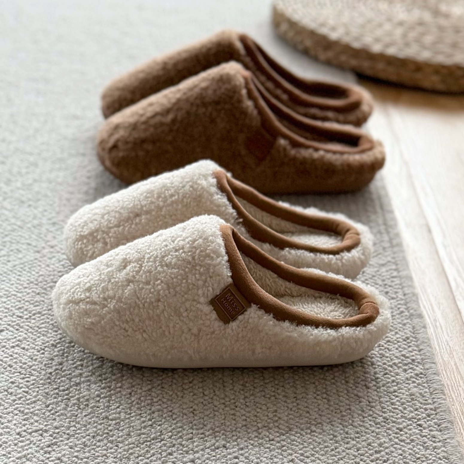 高级感毛毛棉拖鞋女秋冬季居家室内包头加绒保暖鞋男厚底防滑情侣,居家布艺,居家棉拖/棉鞋,淘宝优惠券,粉丝福利购,淘宝优惠卷