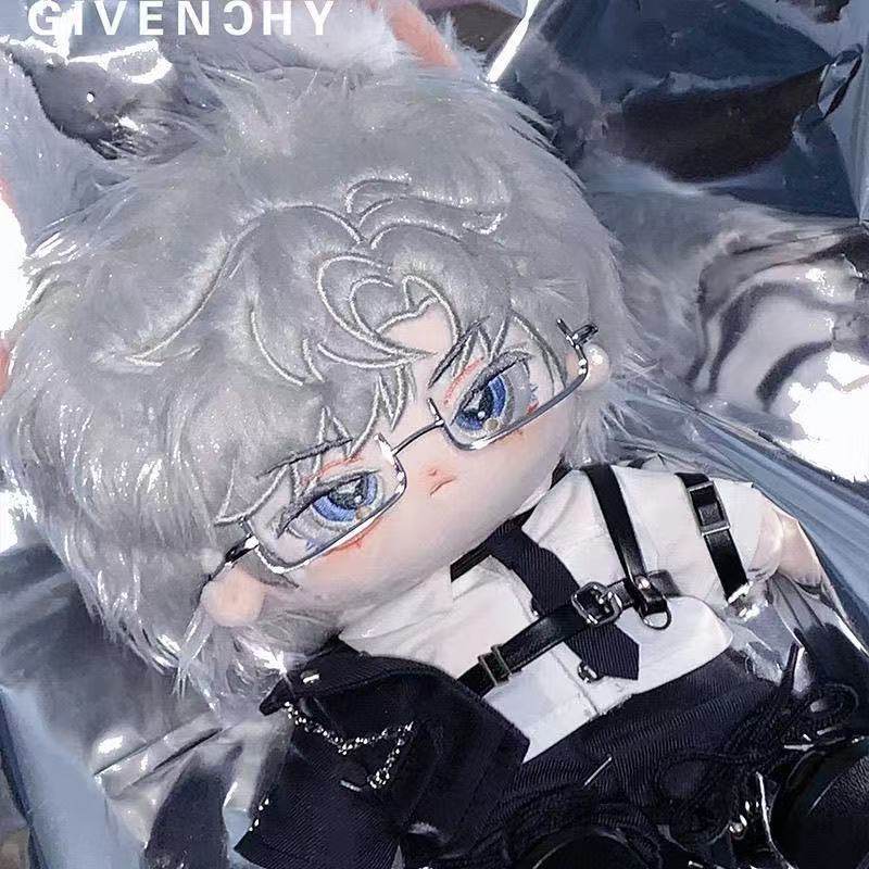 【现货】20cm棉花娃娃衣服精英特工西装酷帅娃衣无属性替换装