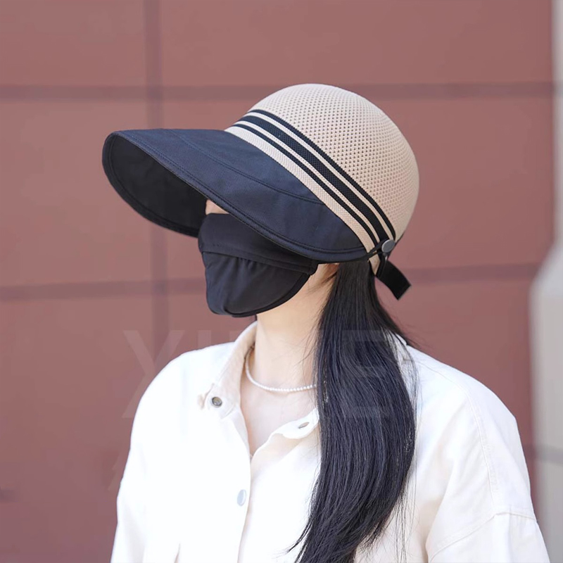 遮阳帽防紫外线夏天渔夫帽太阳帽