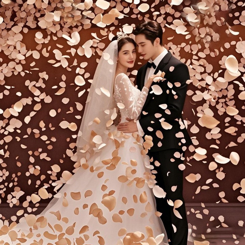 礼炮花瓣结婚礼花筒粉色玫瑰礼筒炮手拧花筒婚礼喷花婚庆用品大全