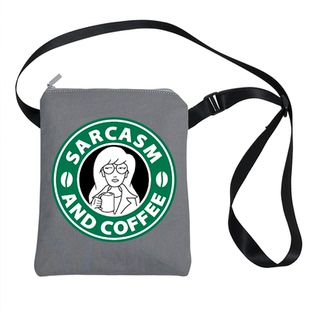 原创设计 拽妹黛薇儿Daria动漫美剧周边 小众 斜挎单肩迷你背包包