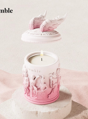 humble帕特农系列羽栖姜饼人香薰蜡烛无火香薰小众高级新年礼物