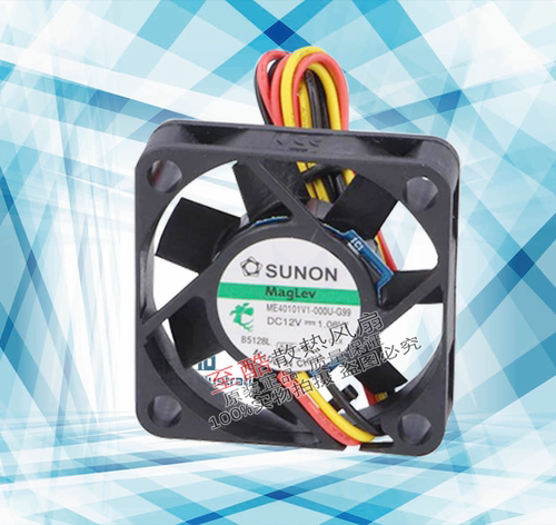 全新SUNON建准4010 4020 4028 5V 12V 24V 4CM磁悬浮静音散热风扇