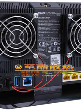 适用华硕 rt-ac68u ac86u AC1900p路由器散热风扇usb静音CPU降温