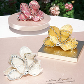 气质花朵发夹 Jacqueline三角梅立体抓夹新款 赵露思同款 Nana