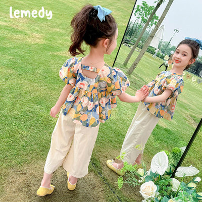 韩国Lemedy女童套装夏季2