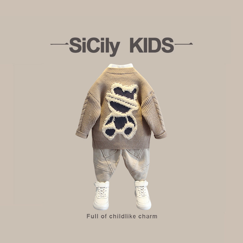 SiCilyKids-男宝春装套