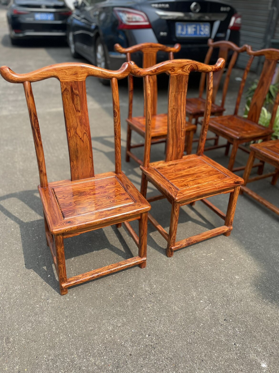 海南黄花梨木官帽椅 降香黄檀木红木椅子家具