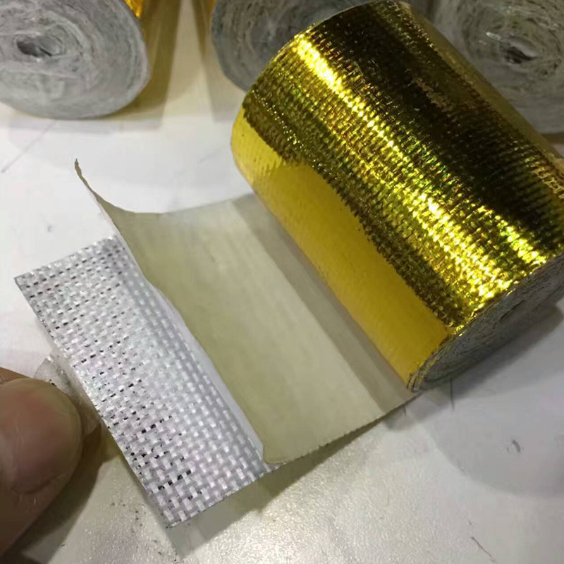 汽车自粘型进气隔热棉 通用进气管铝箔包裹布铝管耐高温纤维布5米|msdalam kategori kereta/artikel/Fitting/Refit, bahagian-bahagian auto, Pengambilan dan ekzos sistem, pancarongga pengambilan - dari Buy2taobao.com untuk memberikan perkhidmatan ejen Taobao profesional membeli