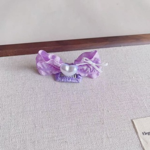 马尔济斯发夹幼犬发卡宠物bb夹狗狗头饰不掉饰品配饰马尔泰鼻梁夹