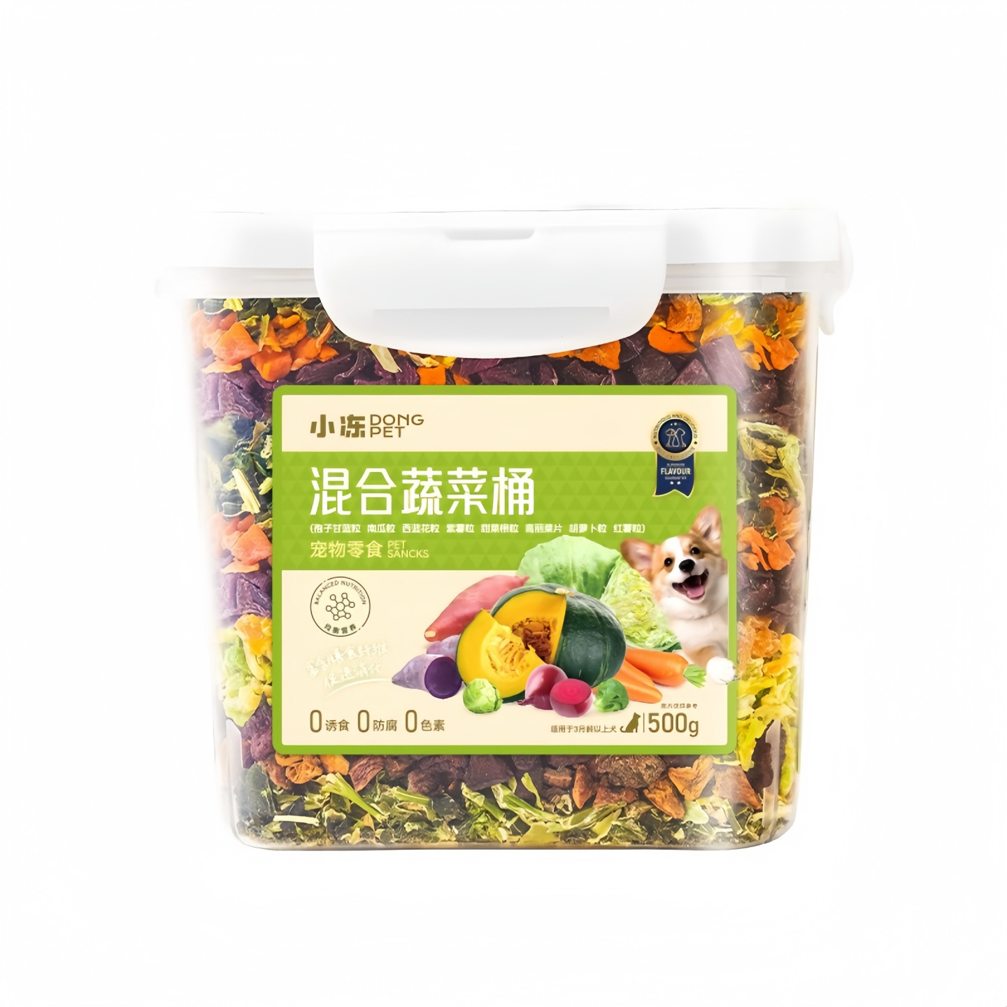 泰迪专用狗狗蔬菜冻干零食拌狗粮伴侣挑食拌饭磨牙棒幼犬小型犬