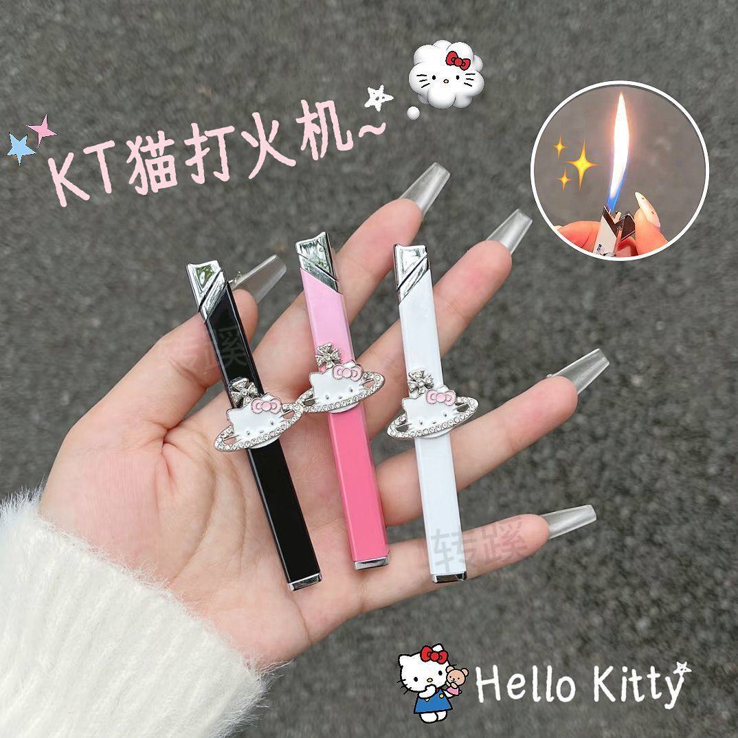 网红星球KT猫充气打火机女生ins小巧高颜值创意可爱送女友礼物潮,ZIPPO/瑞士军刀/眼镜,充气打火机,淘宝优惠券,粉丝福利购,淘宝优惠卷