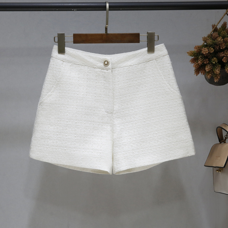 中腰柏奈薇小香风夏季短裤