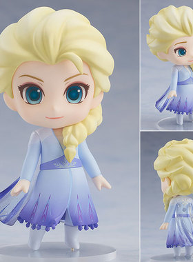 全新日版现货 GSC 粘土人 冰雪奇缘2 艾莎 Blue dress 手办