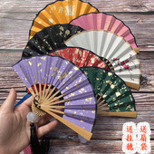 2.5寸4玉竹迷你小挂扇随身袖 口袋扇双面彩色洒金折扇汉服拍摄儿童