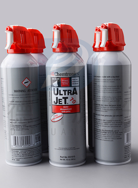 美国Chemtronics ES1620 压缩空气除尘剂 光纤激光镜片清洁除尘罐