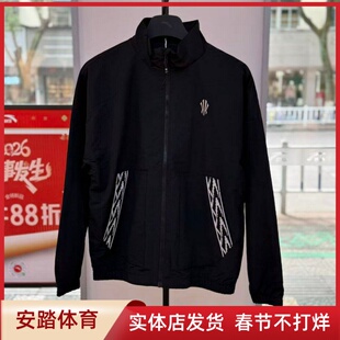 安踏运动凯里·欧文系列男女美式保暖外套刺绣休闲夹克172611603