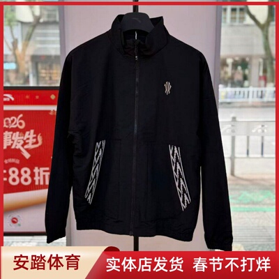安踏运动凯里·欧文系列男女美式保暖外套刺绣休闲夹克172611603
