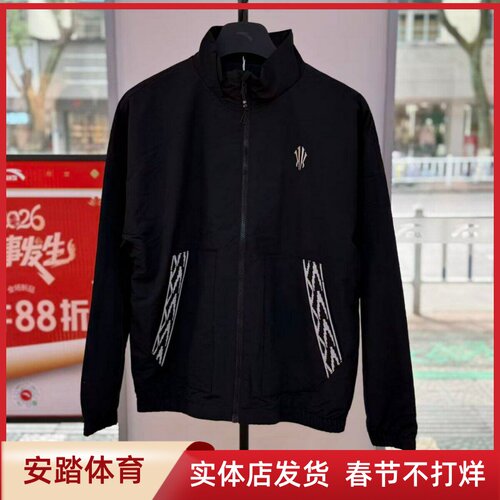 安踏运动凯里·欧文系列男女美式保暖外套刺绣休闲夹克172611603
