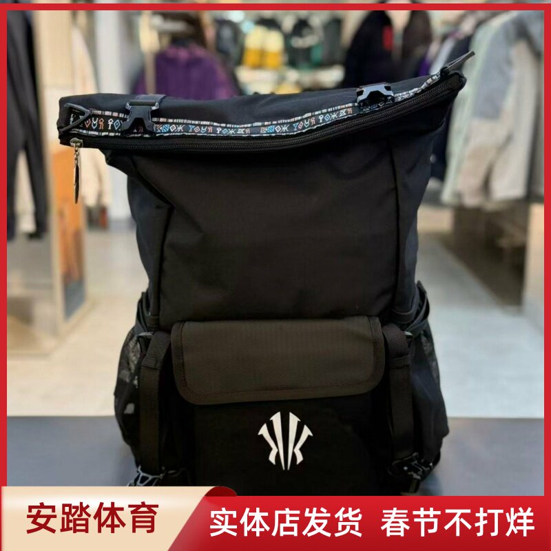 安踏欧文男女通用电脑包2025冬新款大容量双肩背包192541153