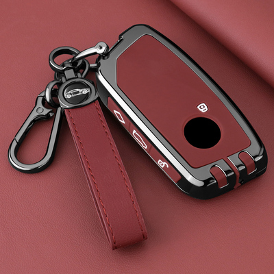 宝马系列专用金属全包高档钥匙壳